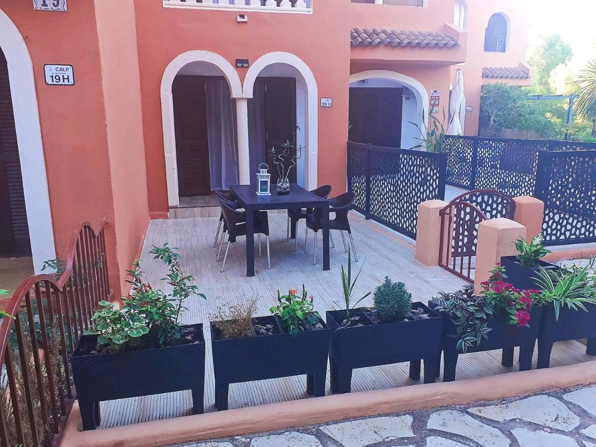 Apartamento En Cala Manzanera カルプ エクステリア 写真