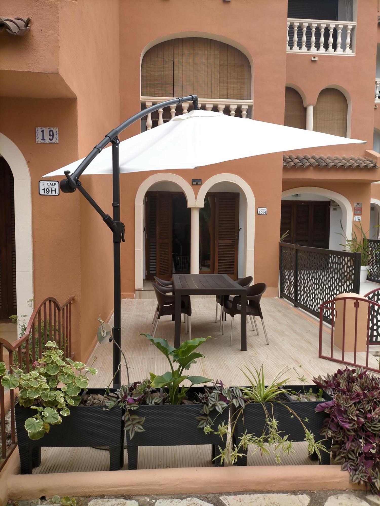 Apartamento En Cala Manzanera カルプ エクステリア 写真