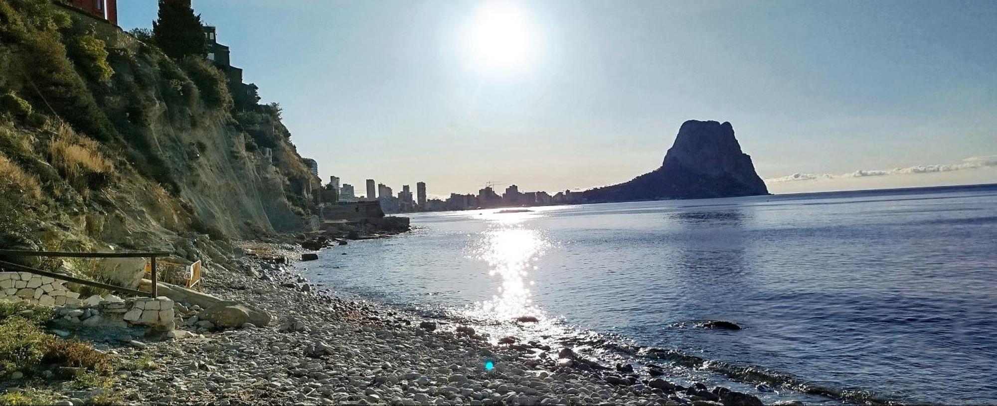 Apartamento En Cala Manzanera カルプ エクステリア 写真